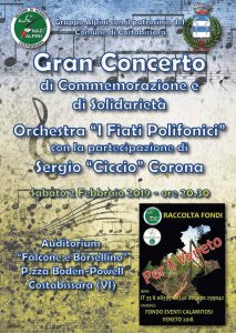 Charity Concert in Costabissara - Italy by US
