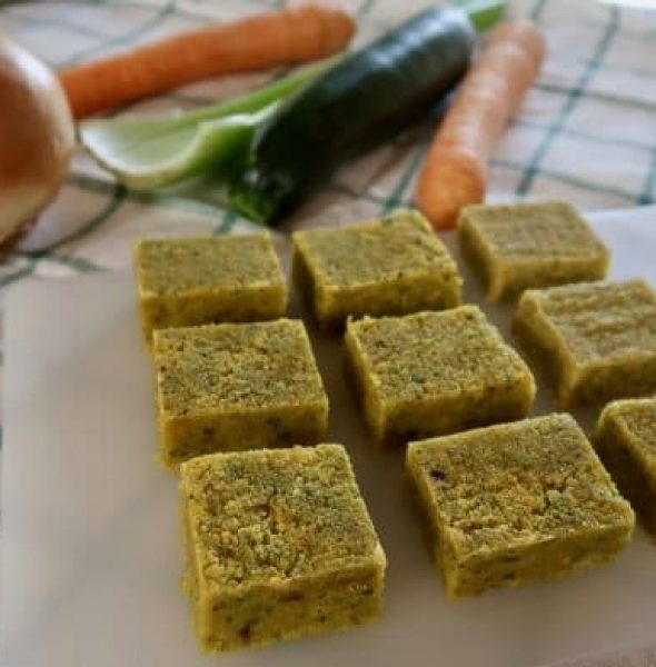 Veg stock cubes preparation &#8211; Workshop at the Farmers&#8217; Market