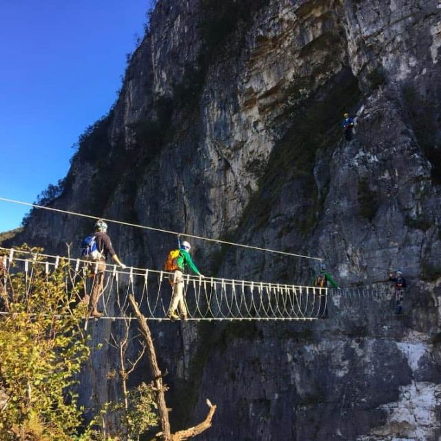 Anelli delle Anguane – “Rings of Anguane” Via Ferrata Alpine Rocky Park